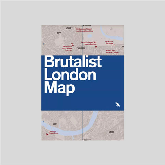 Brutalist London Map
