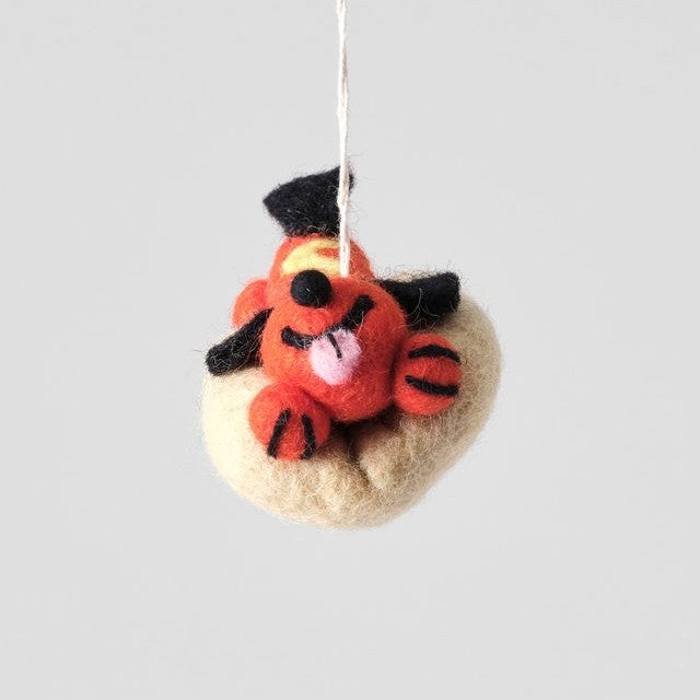 Frank Hotdog Dog - Wrap Felt Decoration