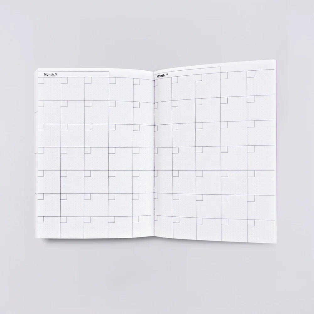 The Completist Pocket sized A6 Weekly Planner - Neroli