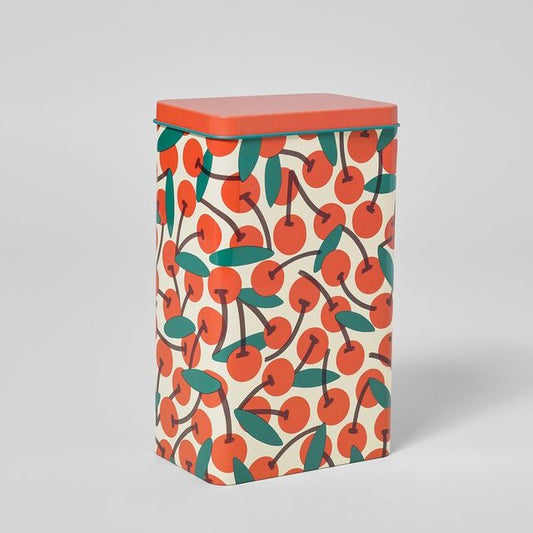 Coffee Tin & Scoop - Cherries