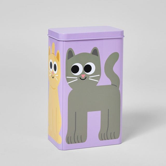 Coffee Tin & Scoop - Cat